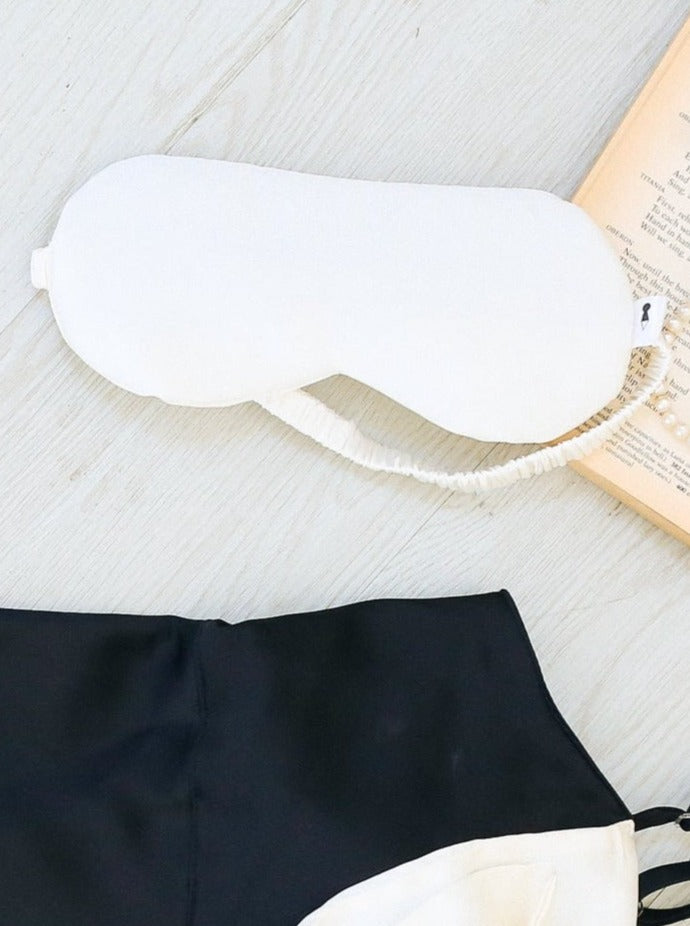 White MS Eye Mask