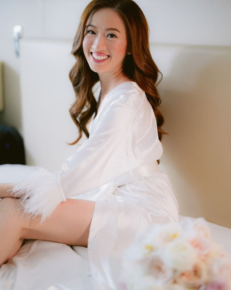 Mikee - 1 PC Bridal Robe