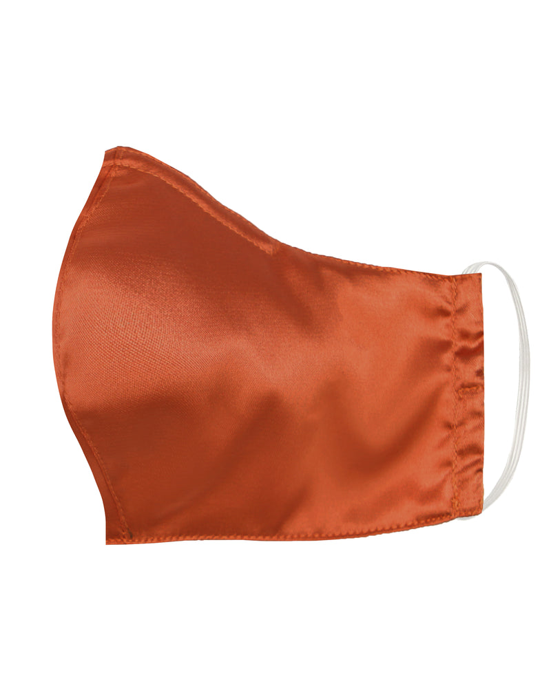 Rust Orange Face Mask