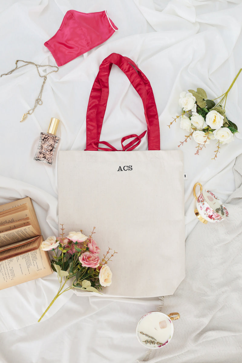 Plum Tote Bag