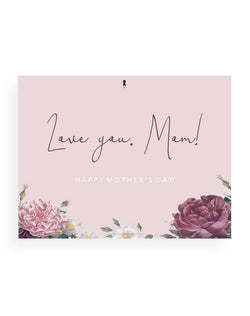 Love you, Mom Notecard